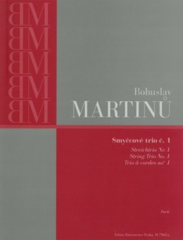 String Trio Nr. 1 by Martinu Bohuslav - Velicka Eva - for V/Va/Vc