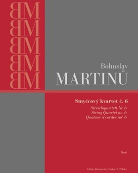 String Quartet Nr. 6 by Martinu Bohuslav - Straus Ivan / Brezi - for 2V/Va/Vc