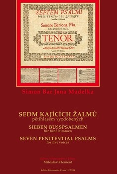 sieben Busspsalmen -fur funf Stimmen- by Madelka Simon Bar J for Discantus/