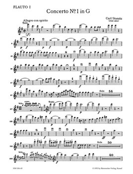 Konzert fur Violoncello und Orchester Nr. 1 G-Dur by Stamitz Carl for