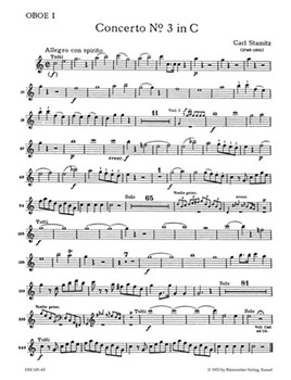 Konzert fur Violoncello und Orchester Nr. 3 C-Dur by Stamitz Carl for