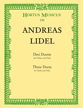 drei Duette fur Violine und Viola op. 3 by Lidel Andreas for V/Va