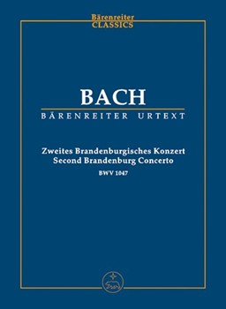 Brandenburg Concerto No. 2 F major BWV 1047 by Bach Johann Sebastian for Trp-Solo/r