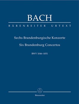 Six Brandenburg Concertos BWV 1046-1051 by Bach Johann Sebastian for 2Orch