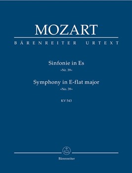 Sinfonie Nr. 39 Es-Dur KV 543 by Mozart Wolfgang Amadeus for Orch
