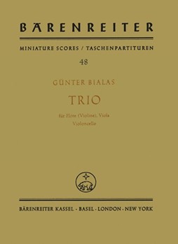 Trio (1945) by Bialas Gunter for Fl/V/Va/Vc
