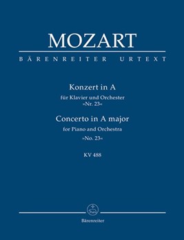 Concerto for Piano and Orchestra Nr. 23 A major K. 488 by Mozart Wolfgang Amadeus for Piano-Solo