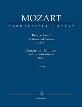 Concerto for Piano and Orchestra C minor K. 491 by Mozart Wolfgang Amadeus for Piano-Solo