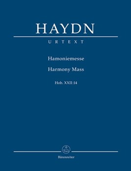 Missa B-flat major Hob.XXII:14 "Harmony Mass" by Haydn Joseph for SSolo/ASol