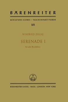Serenade I fur acht Blechblasintrumente instr. (1927/1928) by Zillig Winfried for 3Hn/2Trp/2