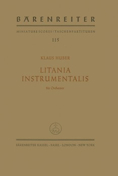 Litania instrumentalis (1957) by Huber Klaus for 2Fl/Fl-Pic