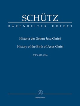 Historia der Geburt Jesu Christi SWV 435 -Weihnachtsoratorium- by Schutz Heinrich for SSolo/3ASo
