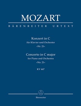 Concerto for Piano and Orchestra Nr. 21 C major K. 467 by Mozart Wolfgang Amadeus for Piano-Solo