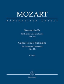 Concerto for Piano and Orchestra E-flat major K. 482 by Mozart Wolfgang Amadeus for Piano-Solo