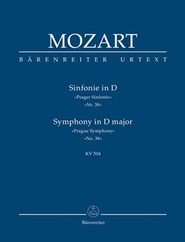 Symphony Nr. 38 D major K. 504 "Prague Symphony" by Mozart Wolfgang Amadeus for 2Fl/2Ob/2b