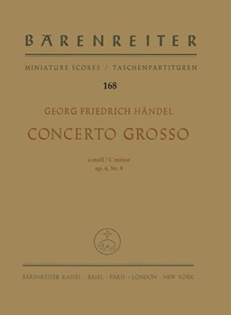 Concerto grosso c-Moll op. 6/8 HWV 326 by Handel George Frideric for Orch