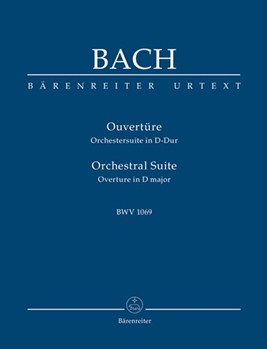 Orchestral Suite In D Major BWV 1069 Overture by Bach Johann Sebastian for Mini Score