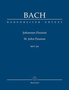 St John Passion by Bach Johann Sebastian for Mini Score