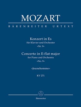 Concerto for Piano and Orchestra Nr. 9 E-flat major K. 271 "Jeunehomme" by Mozart Wolfgang Amadeus for Piano-Solo