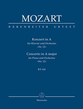 Concerto for Piano and Orchestra Nr. 12 A major K. 414 by Mozart Wolfgang Amadeus for Piano-Solo