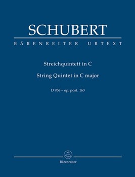 String Quintet C major op. post.163 D 956 by Schubert Franz for 2V/Va/2Vc