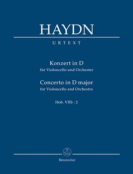 Concerto for Violoncello and Orchestra D major Hob. VIIb:2 by Haydn Joseph for Vc-Solo/2O