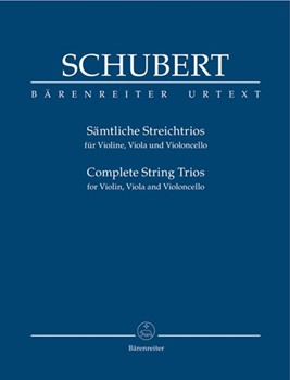 Complete String Trios by Schubert for Mini Score