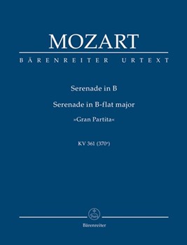Grand Partita in Bb Major KV 361 (370A) by Mozart Wolfgang Amadeus - Leeson / Zaslaw - for Stu Score