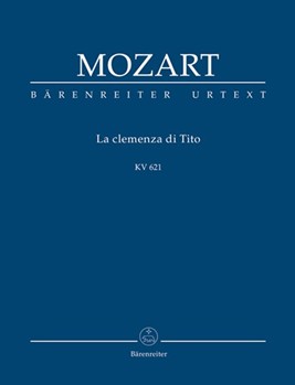 La clemenza di Tito K. 621 by Mozart Wolfgang Amadeus for 4SSolo/TSo
