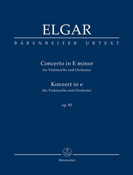 Concerto for Violoncello and Orchestra E minor op. 85 by Elgar Edward for Vc-Solo/2F
