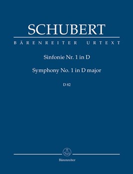 Symphony Nr. 1 D major D 82 by Schubert Franz for Fl/2Ob/2cl