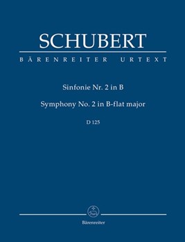 Symphony Nr. 2 B-flat major D 125 by Schubert Franz for 2Fl/2Ob/2c