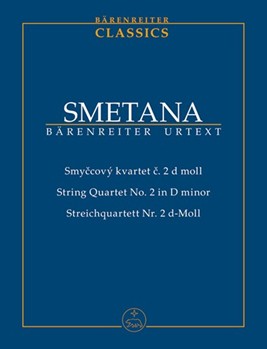 String Quartet Nr. 2 d-Moll by Smetana Bedrich for 2V/Va/Vc