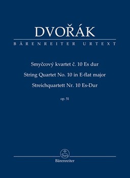 Streichquartett Nr. 10 Es-Dur op. 51 by Dvorak Antonin for 2VVaVc