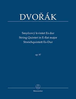 String Quintet E-flat major op. 97 by Dvorak Antonin for 2V/2Va/Vc