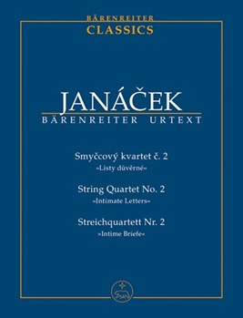 String Quartet Nr. 2 "Intimate Letters" by Janacek Leos for 2V/Va/Vc