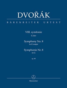 Symphony Nr. 8 in G major op. 88 by Dvorak Antonin for Fl1Fl2(Fl-picc)Ob1(EnglHn)Ob22Clar2bassoon4Hn2Trp3tromb.TbTimp.2VVaVcDb