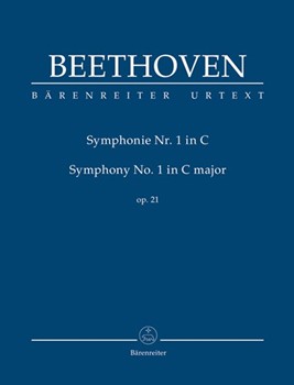 Symphony Nr. 1 C major op. 21 by Beethoven Ludwig van for 2Fl/2Ob/2c
