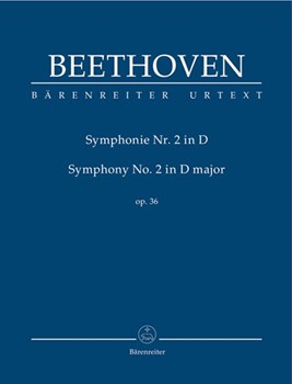 Symphony Nr. 2 D major op. 36 by Beethoven Ludwig van for 2Fl/2Ob/2c
