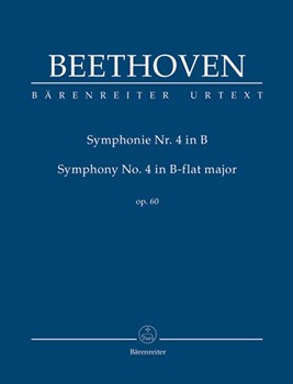 Symphony Nr. 4 B-flat major op. 60 by Beethoven Ludwig van for Fl/2Ob/2cl