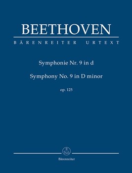 Symphony #9 D minor Opus 125 by Beethoven Ludwig van for Study Score