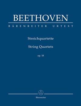 String Quartets Opus 18 by Beethoven Ludwig van for Mini Score