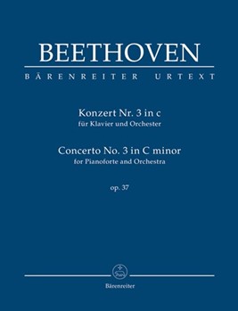 Concerto for Pianoforte and Orchestra Nr. 3 C minor op. 37 by Beethoven Ludwig van for Piano/2Fl/