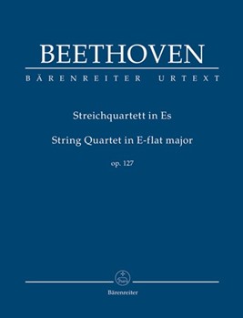 String Quartet E-flat major op. 127 by Beethoven Ludwig van for 2V/Va/Vc
