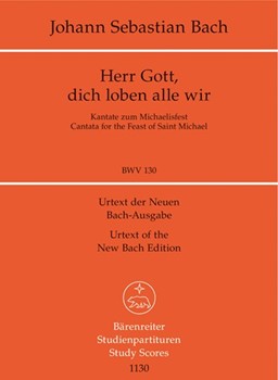 Lord God we praise Thee all of us BWV 130 -Cantata for the Feast of St. Michael- by Bach Johann Sebastian for SSolo/ASol