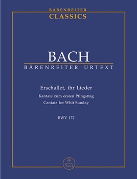Erschallet ihr Lieder BWV 172 -Cantata for Whitsunday- by Bach Johann Sebastian for SSolo/ASol