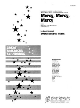 Mercy, Mercy, Mercy (Full Score)