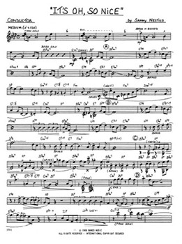 It's Oh, So Nice (Full Score)