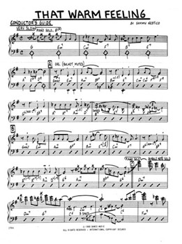 That Warm Feeling (Full Score)