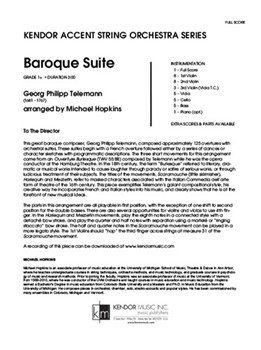 Baroque Suite (Full Score)
